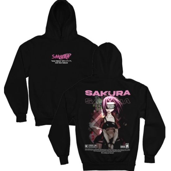 Hoodie Anime Naruto Sakura Hoody Waifu