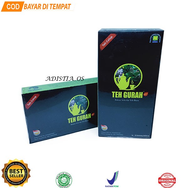 

ORIGINAL MURAH Teh gurah NASA 15sachet - GURAH (TEH HERBAL)