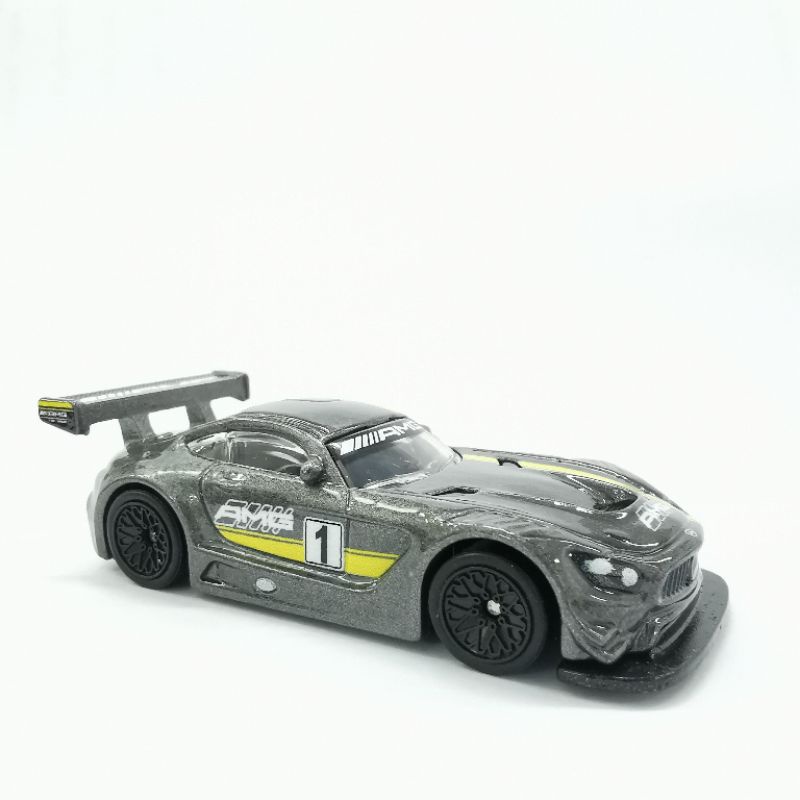 Hot Wheels (LOOSE) Open Track 16 Mercedes-AMG Mercedes AMG Mercy GT3 HW Hotwheels Car Culture Mobil