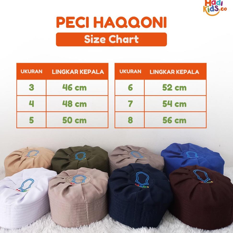 ㅉ Peci Haqqoni by Hadikids.co | Peci Anak | Peci Muhammad Hadi Assegaf | Peci Habib Syech TERMURAH 2