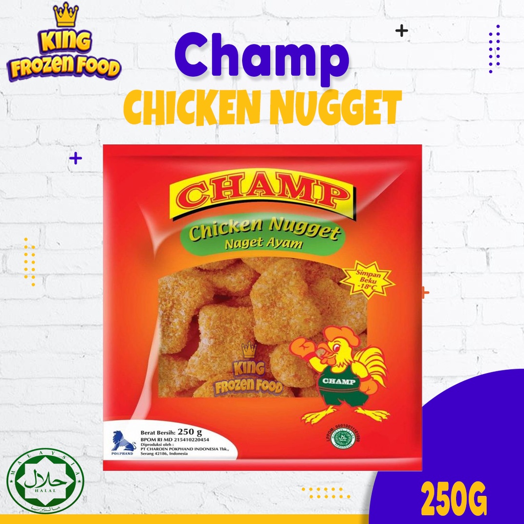 Champ Chicken Nugget/Naget Ayam 250 Gram