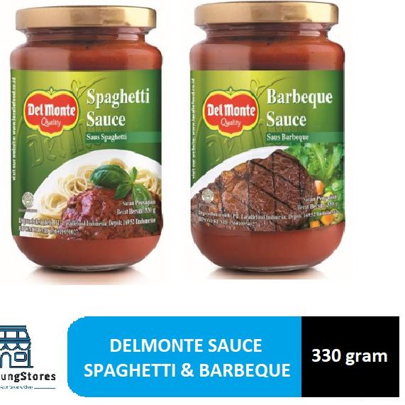 

Ready--Delmonte Spaghetti / Barbeque Sauce Botol 330 Gram