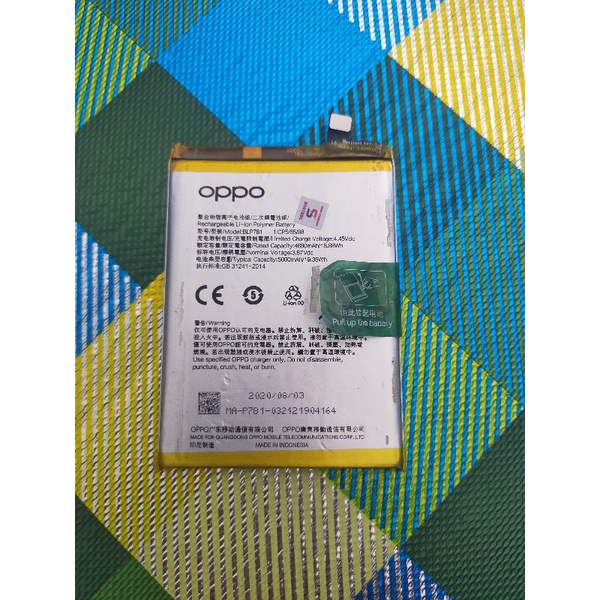 BATREI OPPO A92 ORI COPOTAN