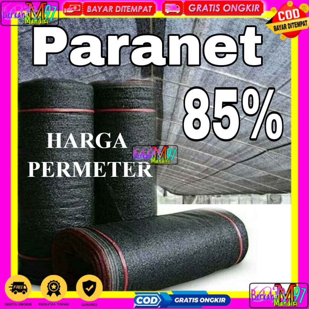 PARANET 75% IMPORT Lebar 3meter [GRADE A]