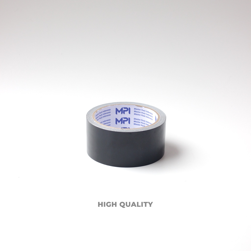 

Cloth Tape-Lakban Kain Warna Hitam Master Pack Indonesia Berkualitas