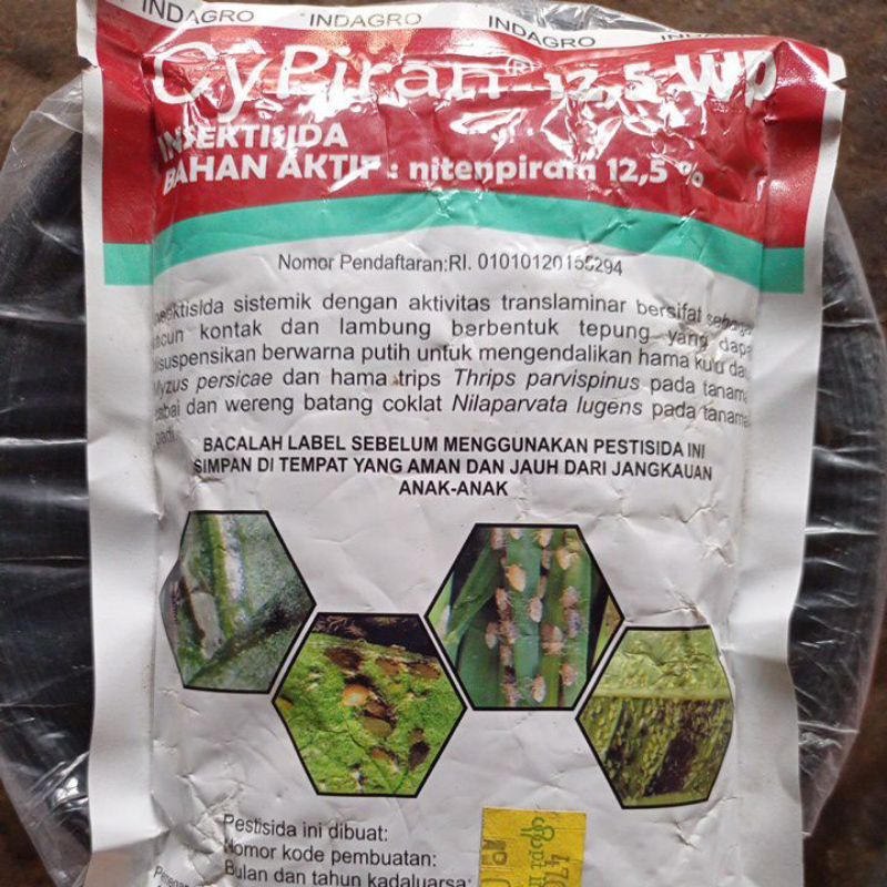 insektisida cypiran 12,5% berbahan aktif nitenpiram kemasan 100 gr