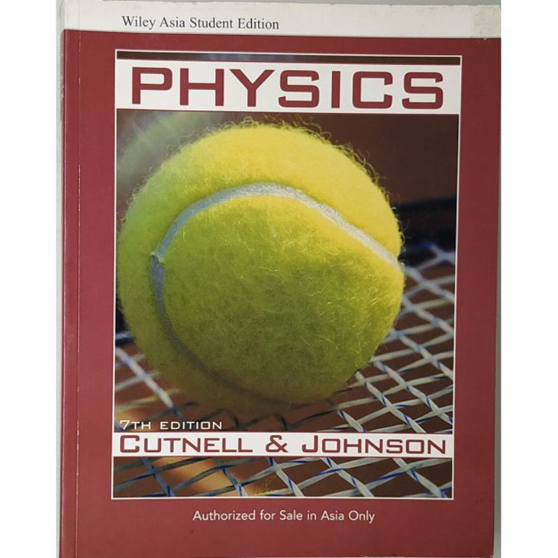 Physics 7e Wiley Asia Student Edition - Cutnell & Jhonson