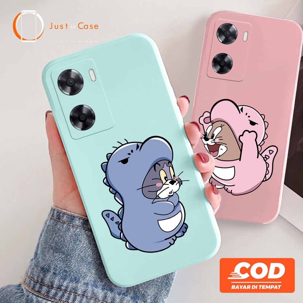 Softcase Macaron TPU (UV021) Oppo A55 A57 2022 A95 4G 5G A74 A16 A15 A15s A54 A53 A52 A92 A5 9 2020 RENO 7 6  5 5F 4 4F A5S A12 A7 A1K F5 F7 F9 F11 PRO A3S CUTE LUCU