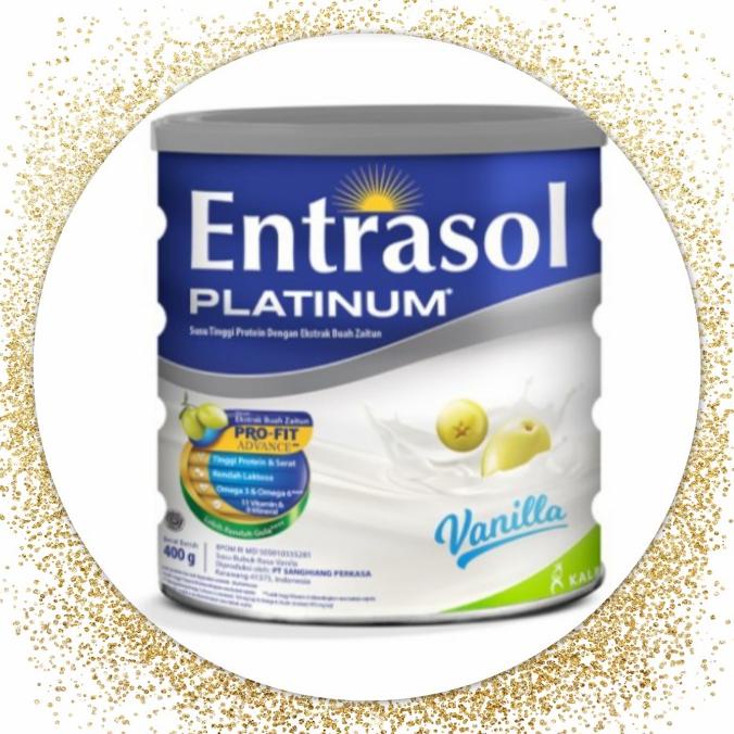 

[ COD ] ENTRASOL PLATINUM 800GR VANILA