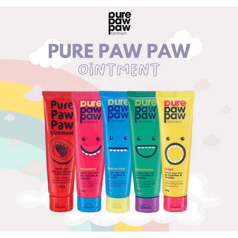 lucas papaw ointment 25gr pure paw paw 25gr