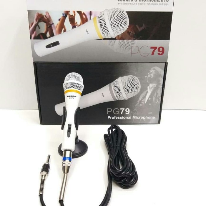 Mic Karaoke Vocal Shure PG79 ABY27
