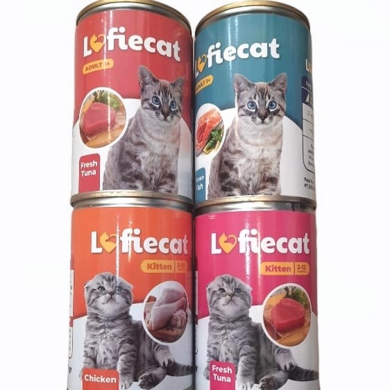 LOFIE CAT MAKANAN KUCING BASAH 400 GR