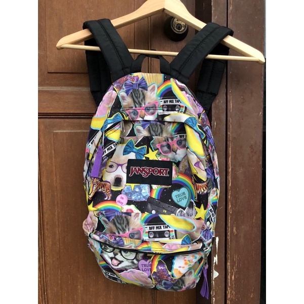 Jansport Cat Dog Galaxy Backpack
