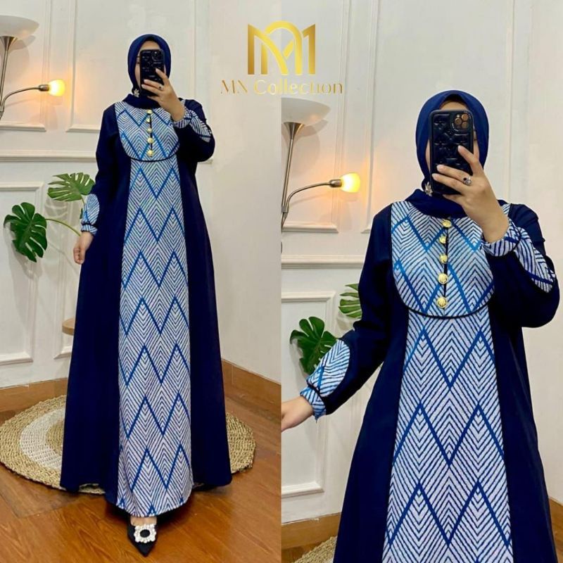Nisa Dress Original Gamis MN Collection
