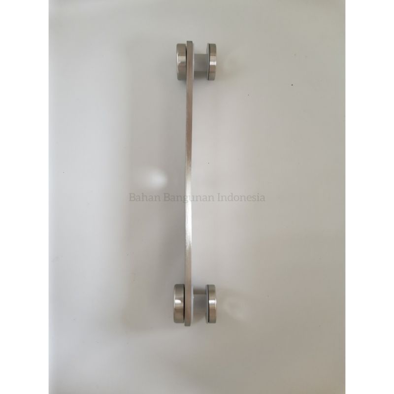 Penjepit Kaca Stainless Railing Kaca Plat Railing Kaca Sayap Tiang Railing Plat Ambalan Penjepit