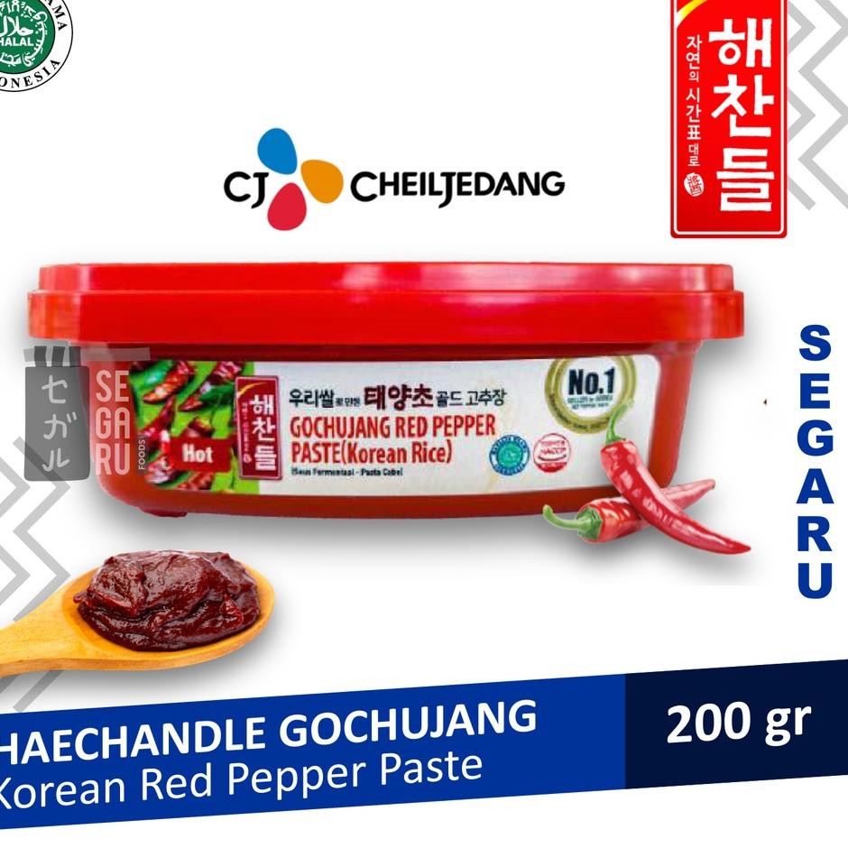 

✨Original✨ CJ HAENCHANDLE Gochujang Sambal Pasta Pedas Korea Halal 200gr !