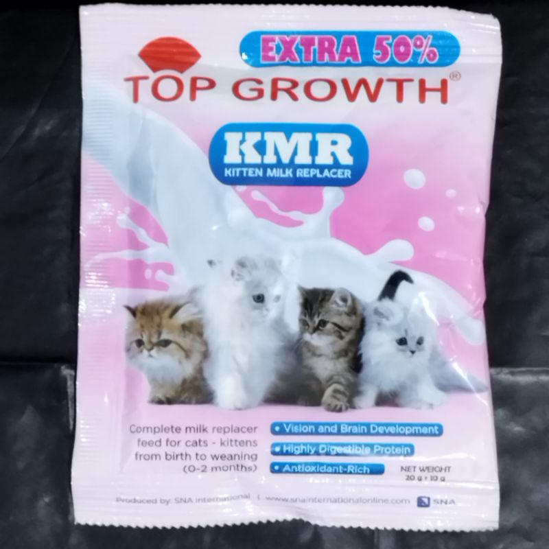 Susu Kucing Kitten TOP GROWTH 30gr