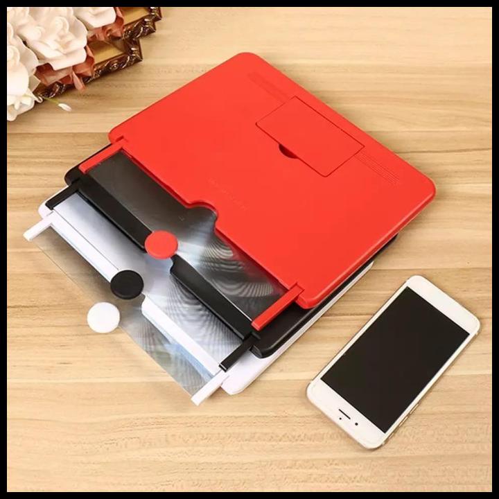 Kaca Pembesar Layar 14 Inch Hp F3 Smartphone 3D Portable