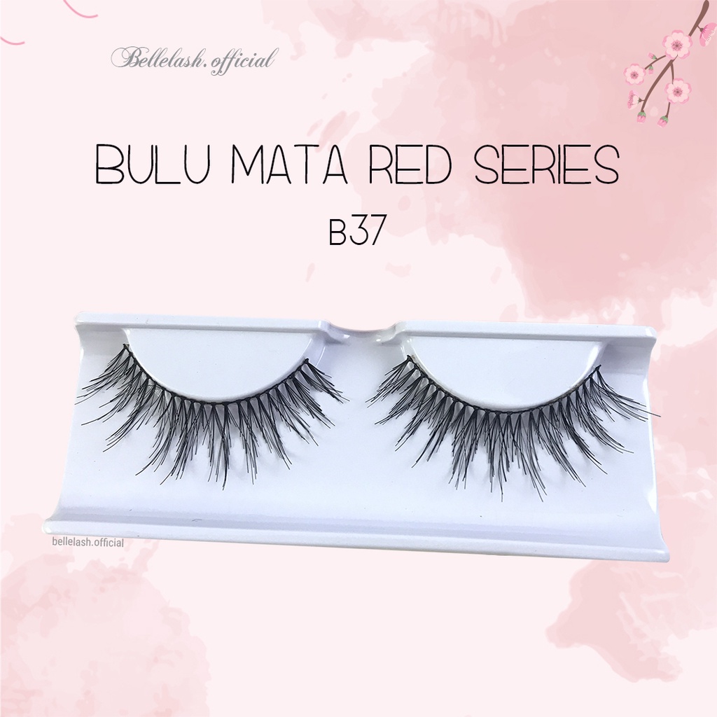 B37 Bulu Mata Palsu Handmade Natural False Eyelash Eye Lashes