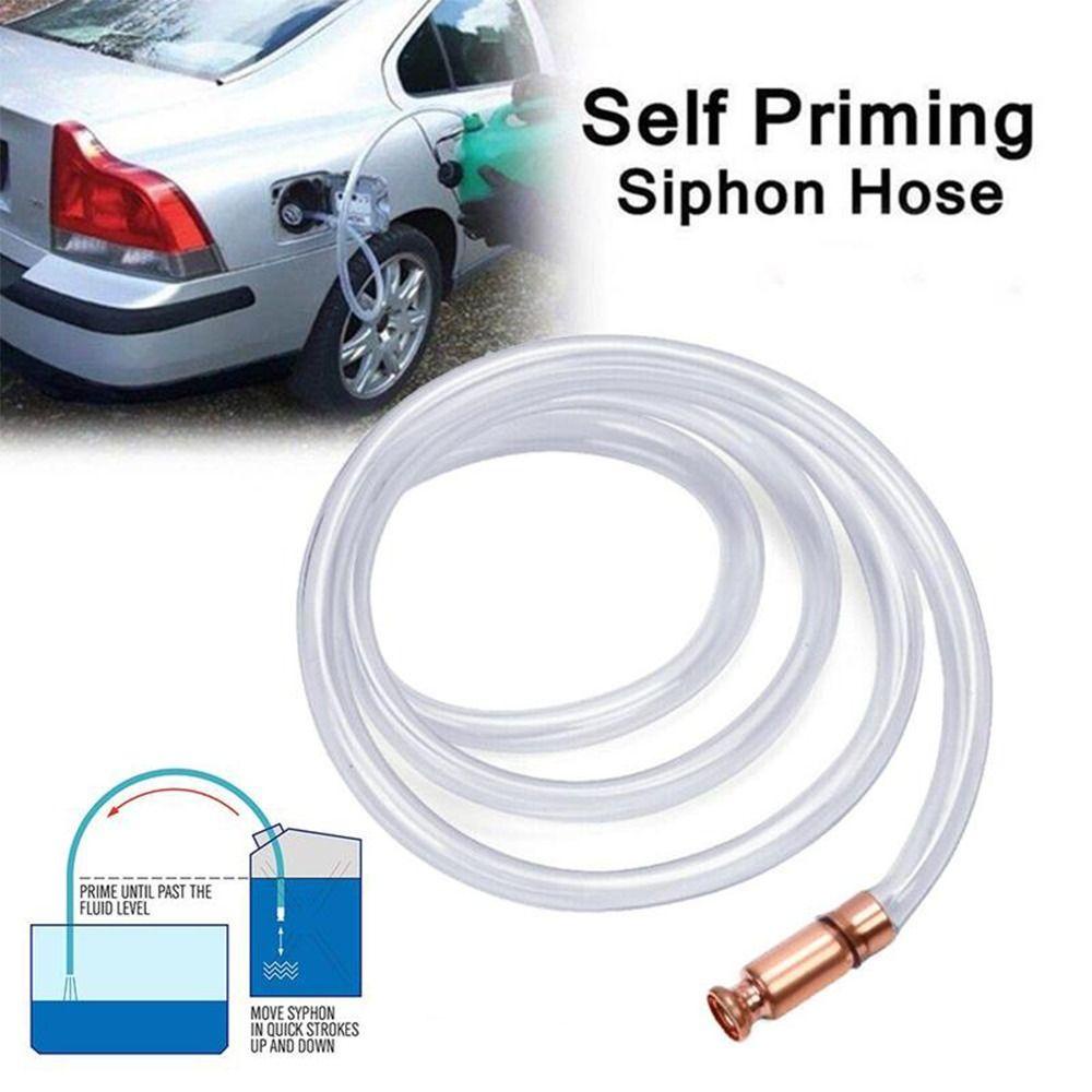 Solighter Pipa Hisap Manual Transparan Selang Tabung Self Priming Safety Pipe Siphon Hoses Siphon Hose