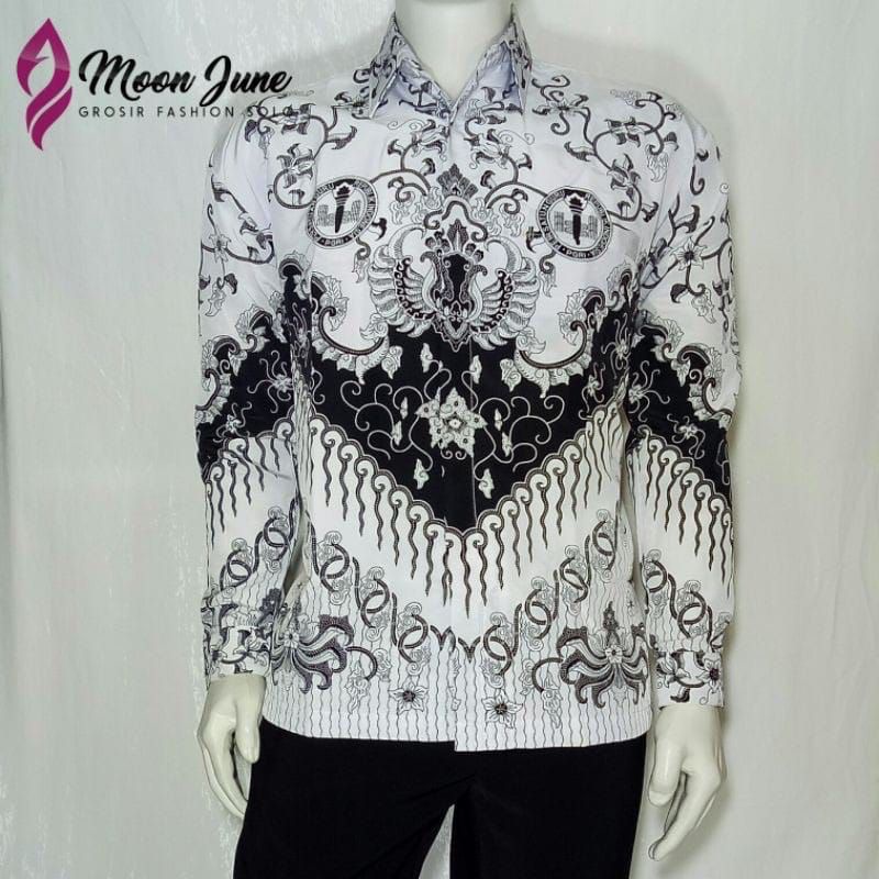 Seragam batik PGRI pria terbaru 2025 full furing baju PGRI pria terbaru seragam PGRI pria terbaru fu
