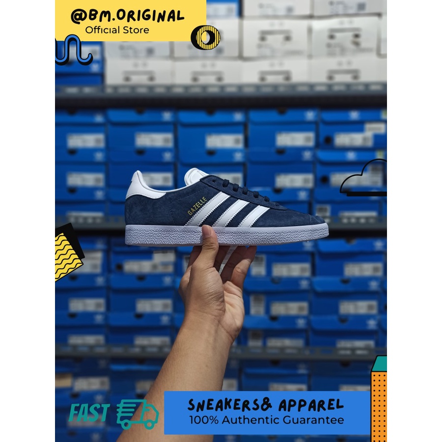 Adidas Gazelle Navy White ORIGINAL BB5478