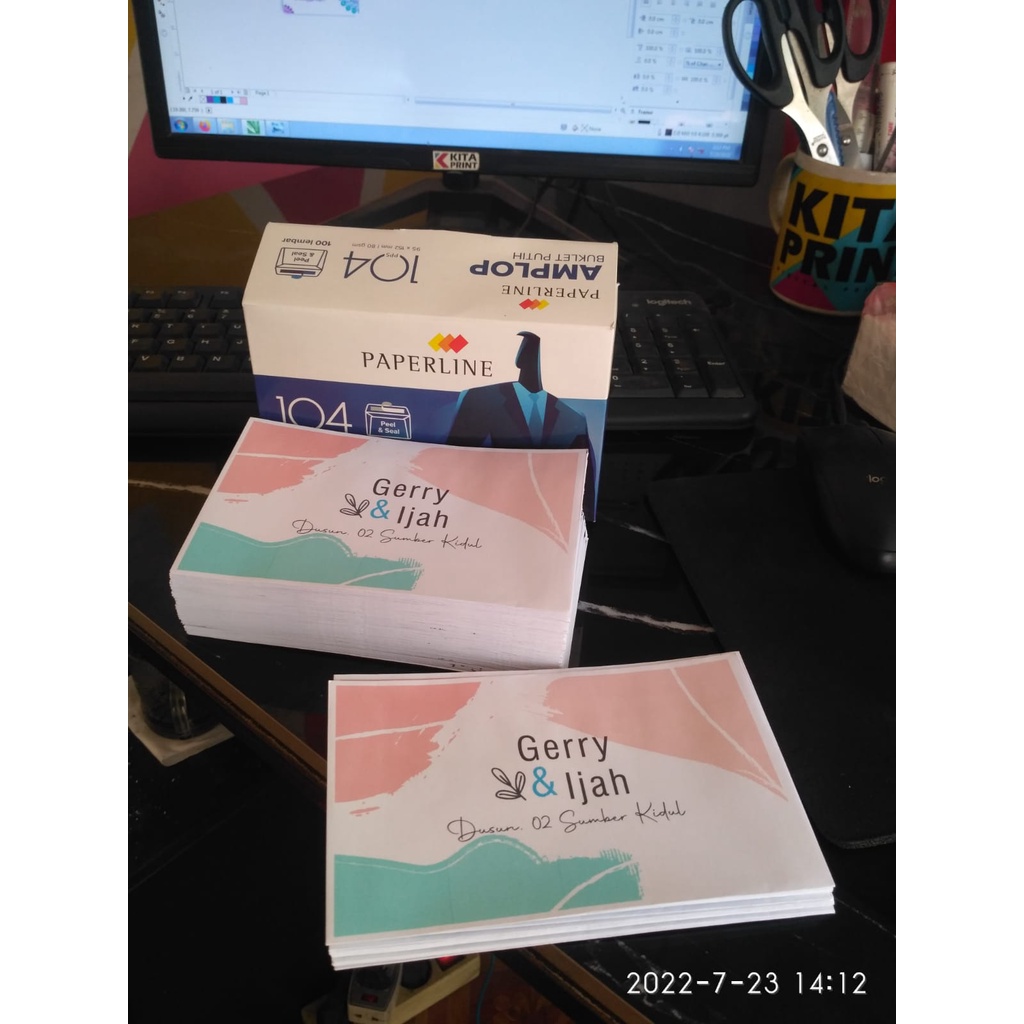 

Amplop Kondangan Costum 1 Pack Isi 100 Pcs Lebih Hemat