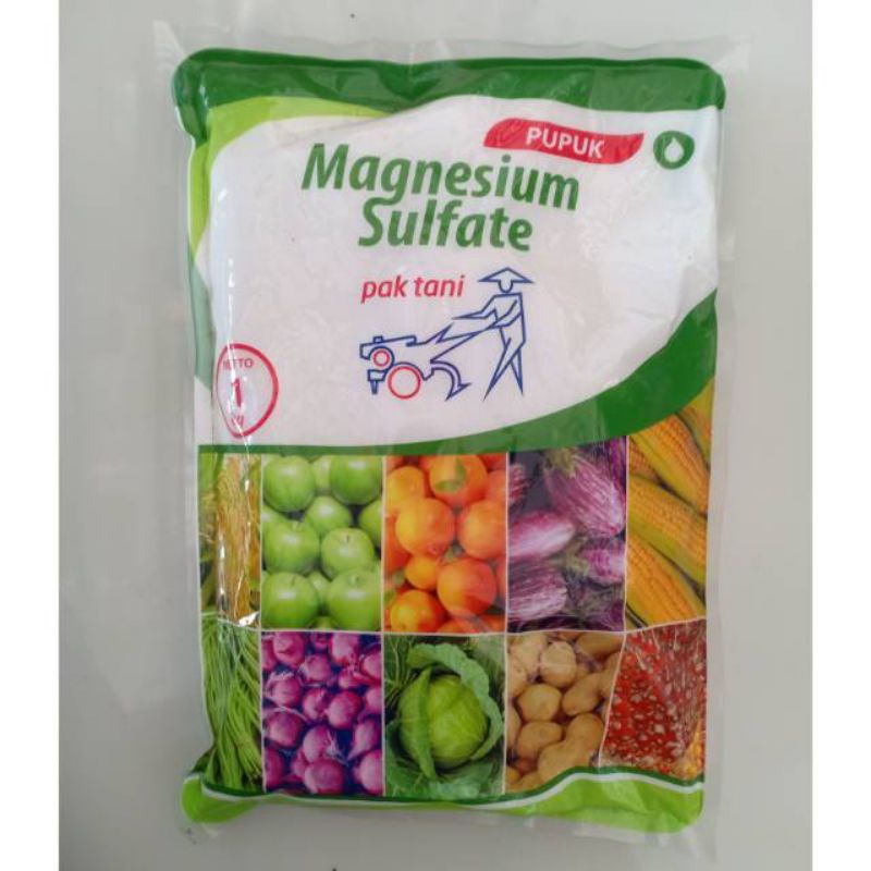 PUPUK MAGNESIUM SULFAT PAK TANI 1 Kg /mag s / magnesium mgso4