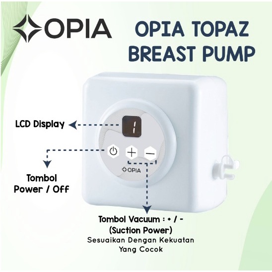 Opia Topaz Electric Breast Pump | Pompa Asi Elektrik