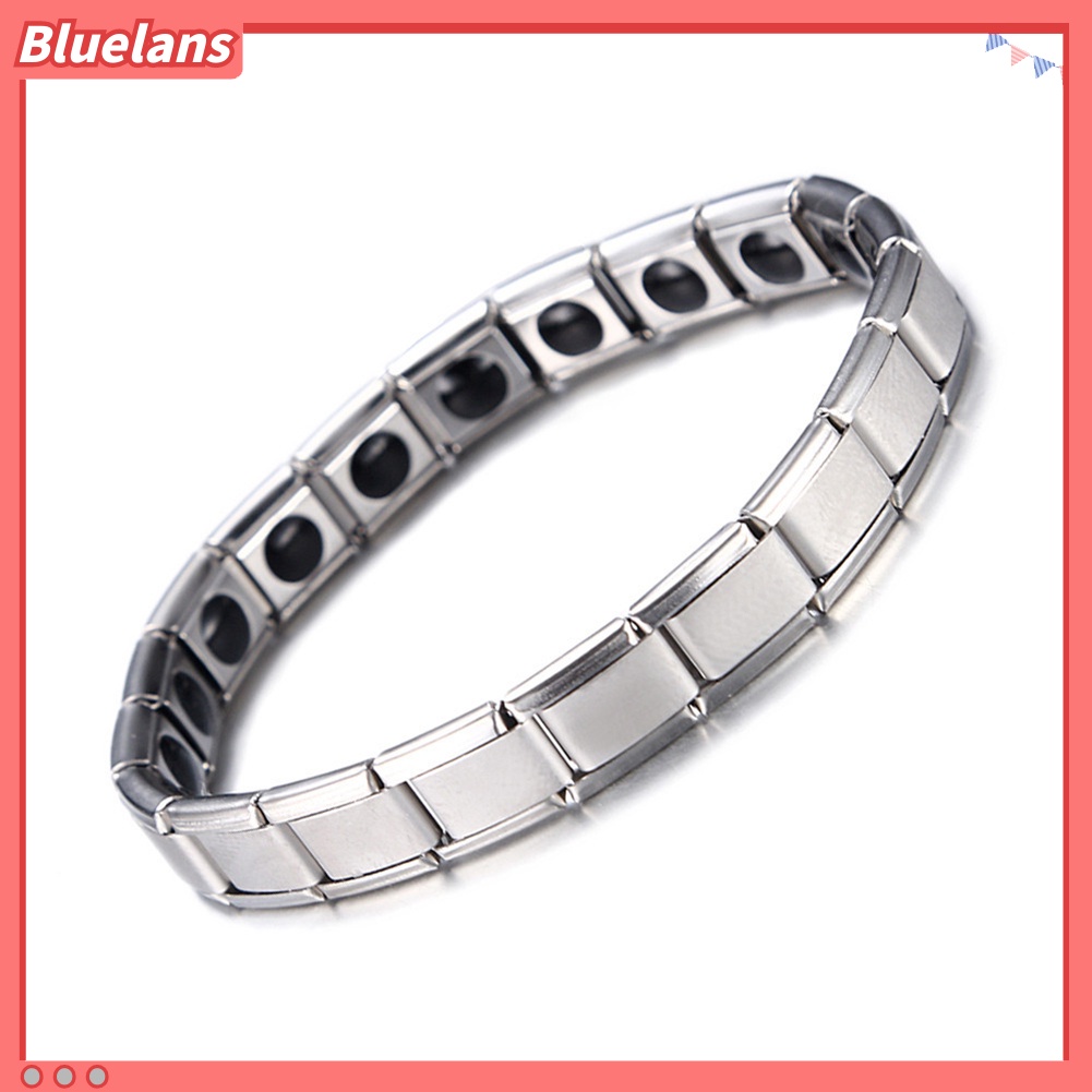 Bluelans Unisex Tourmaline Magnetic Energy Balance Bracelet Slimming Bangle Health Care