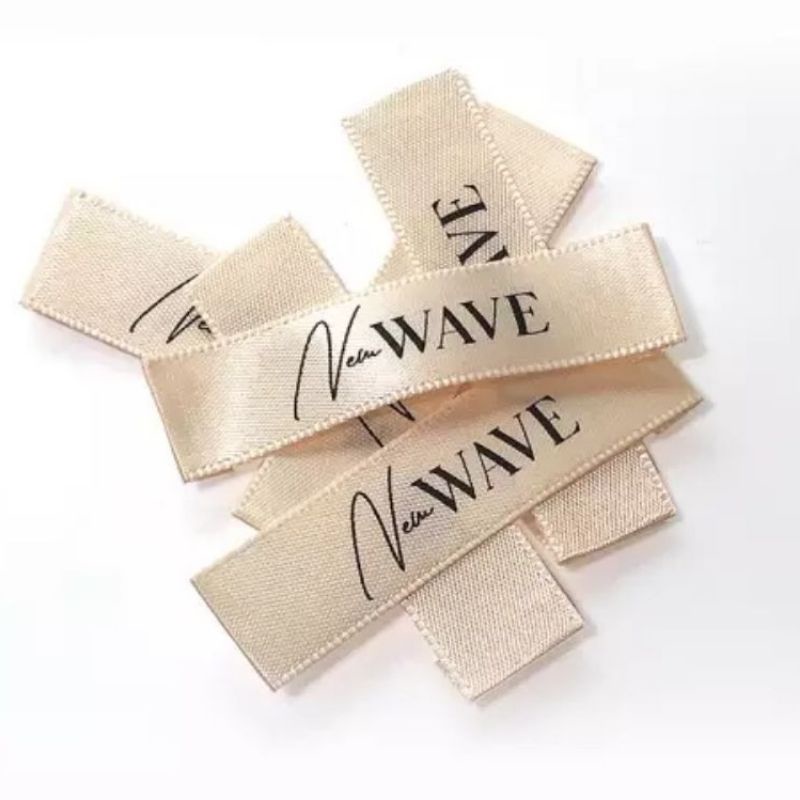 label nama pita label satin pita label katun label baju label kaos