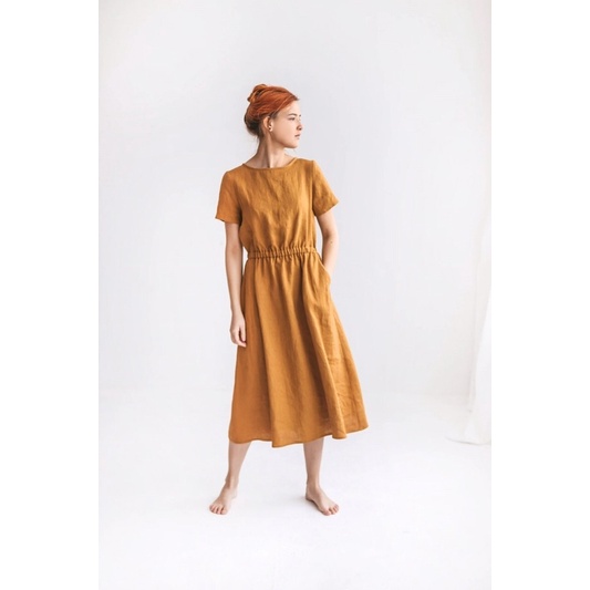 DRESS MURAH - FAIRY LINEN DRESS