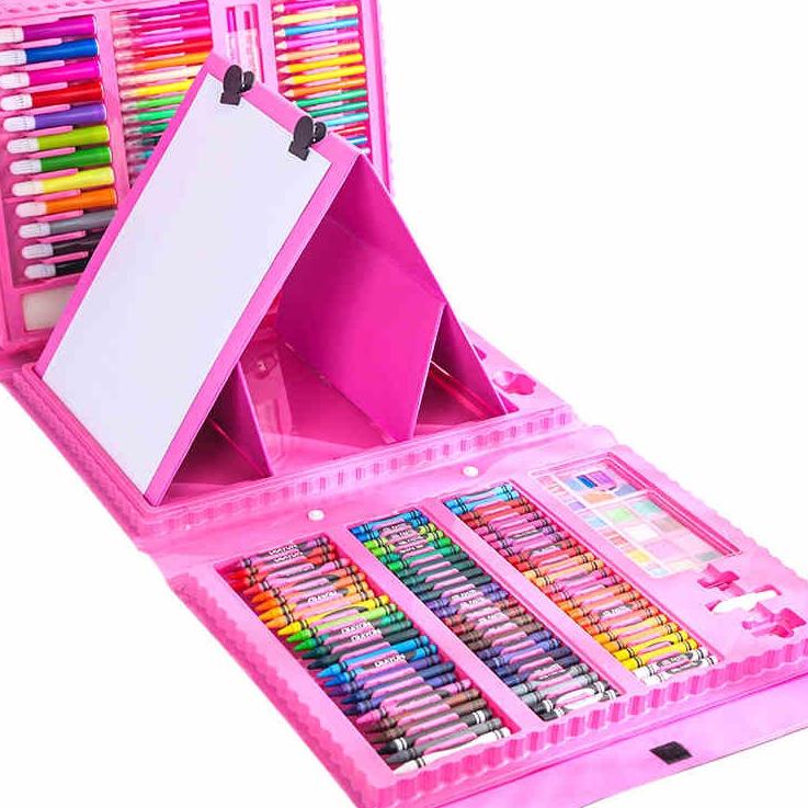 

Promo - Smilepea 208pcs Crayon Mewarnai Pensil Krayon Warna Alat Menggambar atau Mewarnai ,.