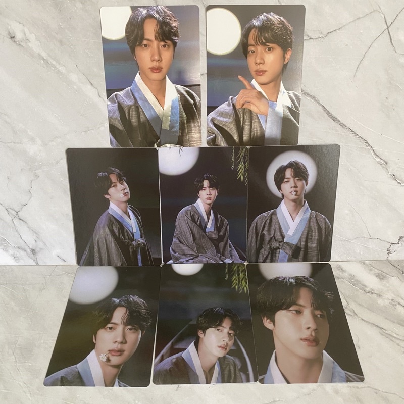BTS dalmajung set JIN Seokjin 2022 pc mpc memberset member mini photocard official