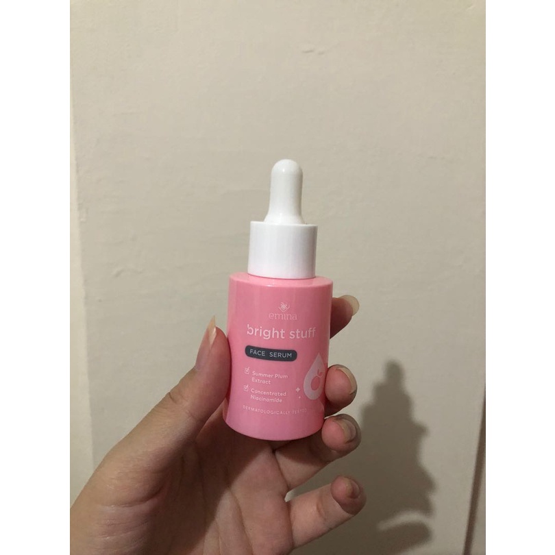 Emina Bright Stuff Face Serum 30ml RUMAH CANTIK