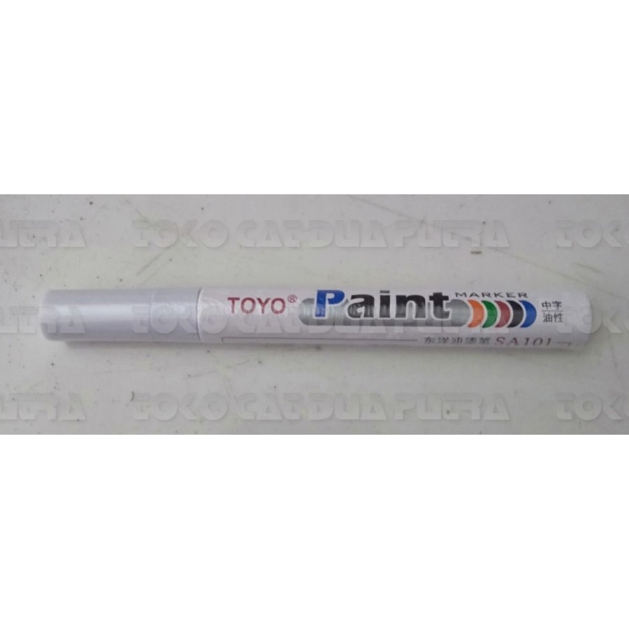 Spidol ban paint marker mobil motor TOYO original - White