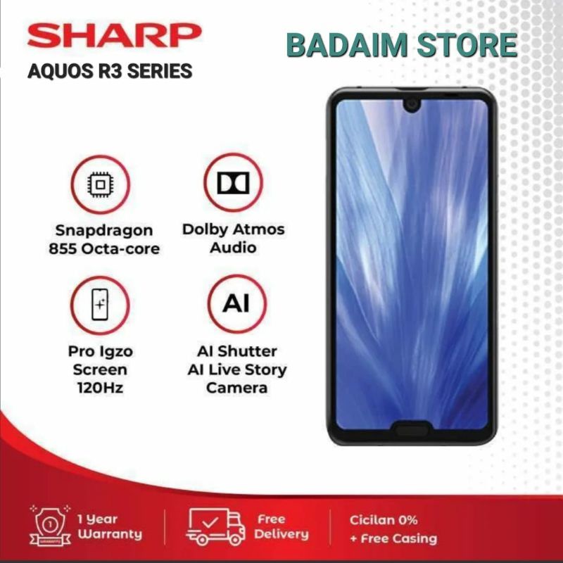 Sharp Aquos R3 Series 6/128GB New