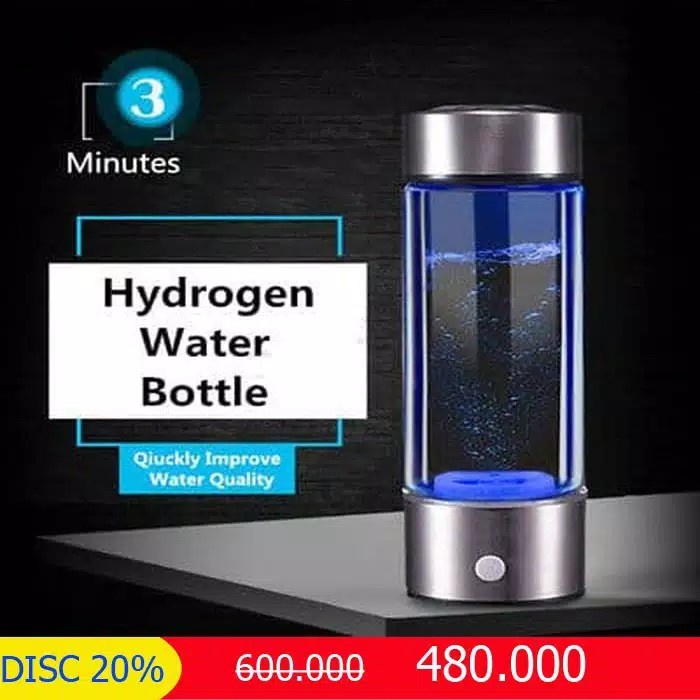 Botol Hydrogen Botol Air Minum Hydrogen Harga Promo - Peralatan / Perlengkapan Dapur