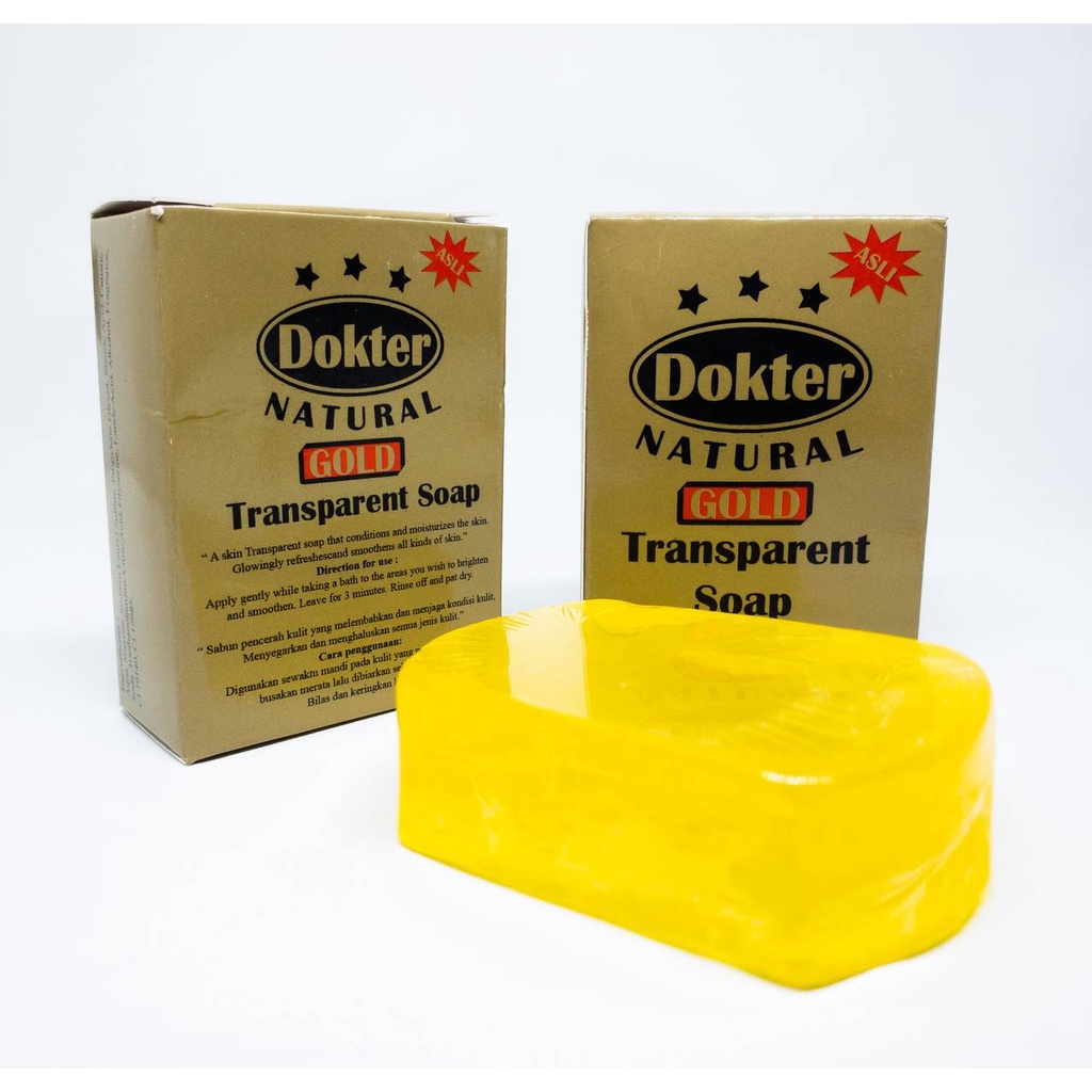 Sabun Muka Glowing / Sabun Dokter Gold Orignal Bpom 60 gram