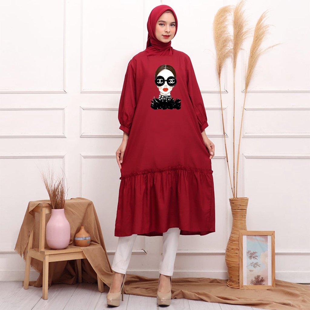 FF Basic Dress Women Hijab's Collaboration 03