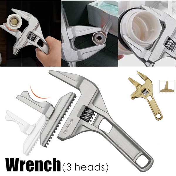 PROMO 24JAM !! yukido Kunci Inggris Serbaguna 6-70mm-Sanitary Adjustable Wrench KUALITAS TERBAIK termurah