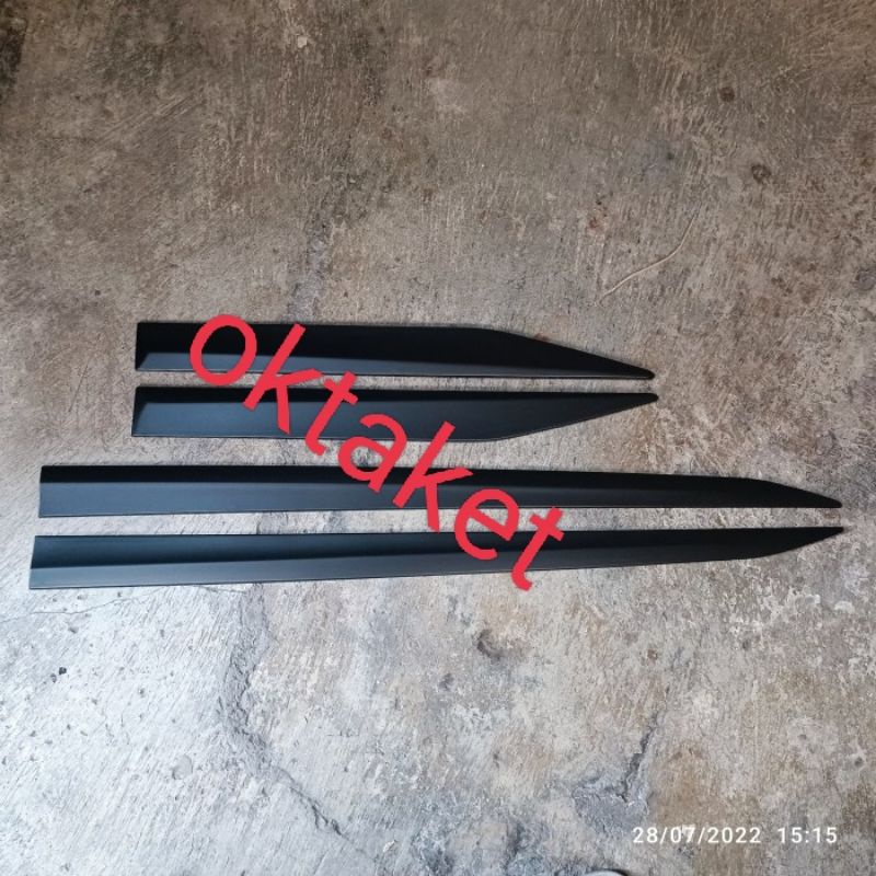 list body samping Agya ayla 2012 2015  2017 2022 hitam jsl