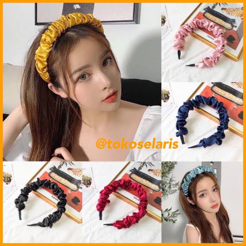 BANDO NAGITA/ BANDO SCRUNCHI KOREA/ AKSESORIS WANITA