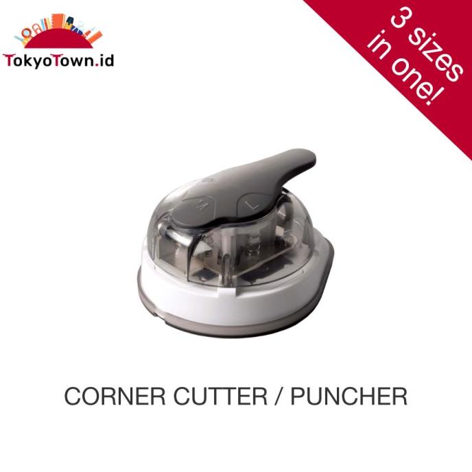 

Paper Punch Corner Rounder Kadomaru Pro / Pemotong Sudut Kertas
