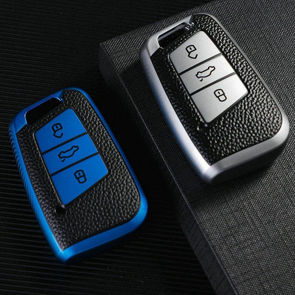 Top Remote Key Case Soft TPU Pelindung Aksesoris Mobil Key Fob Cover