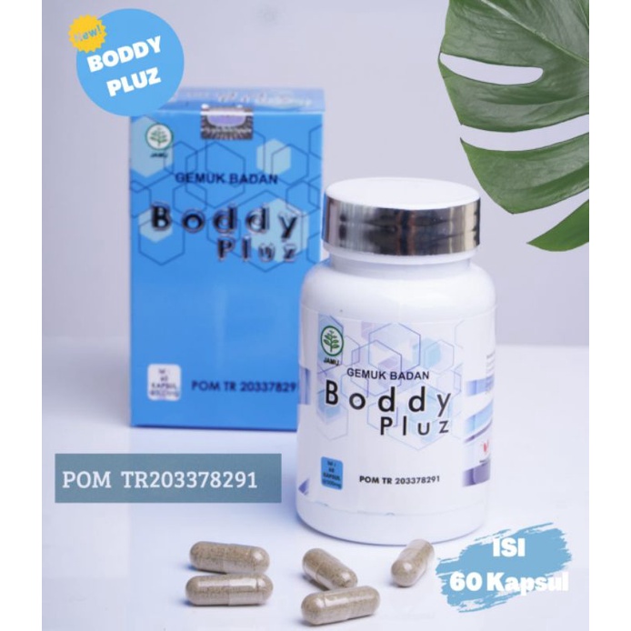 BODDY PLUZ PENGGEMUK BADAN AMPUH BPOM | OBAT GEMUK BODY PLUS ISI 60