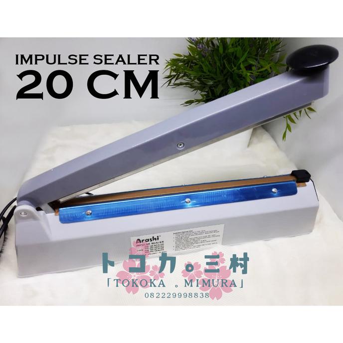 ARASHI Mesin Press Plastik - Alat Sealer Pres Plastik - Impulse Sealer