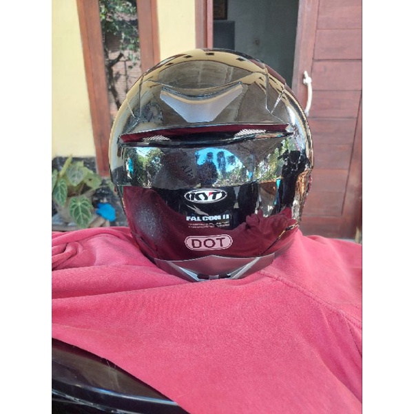 KYT Falcon 2 Black Glossy