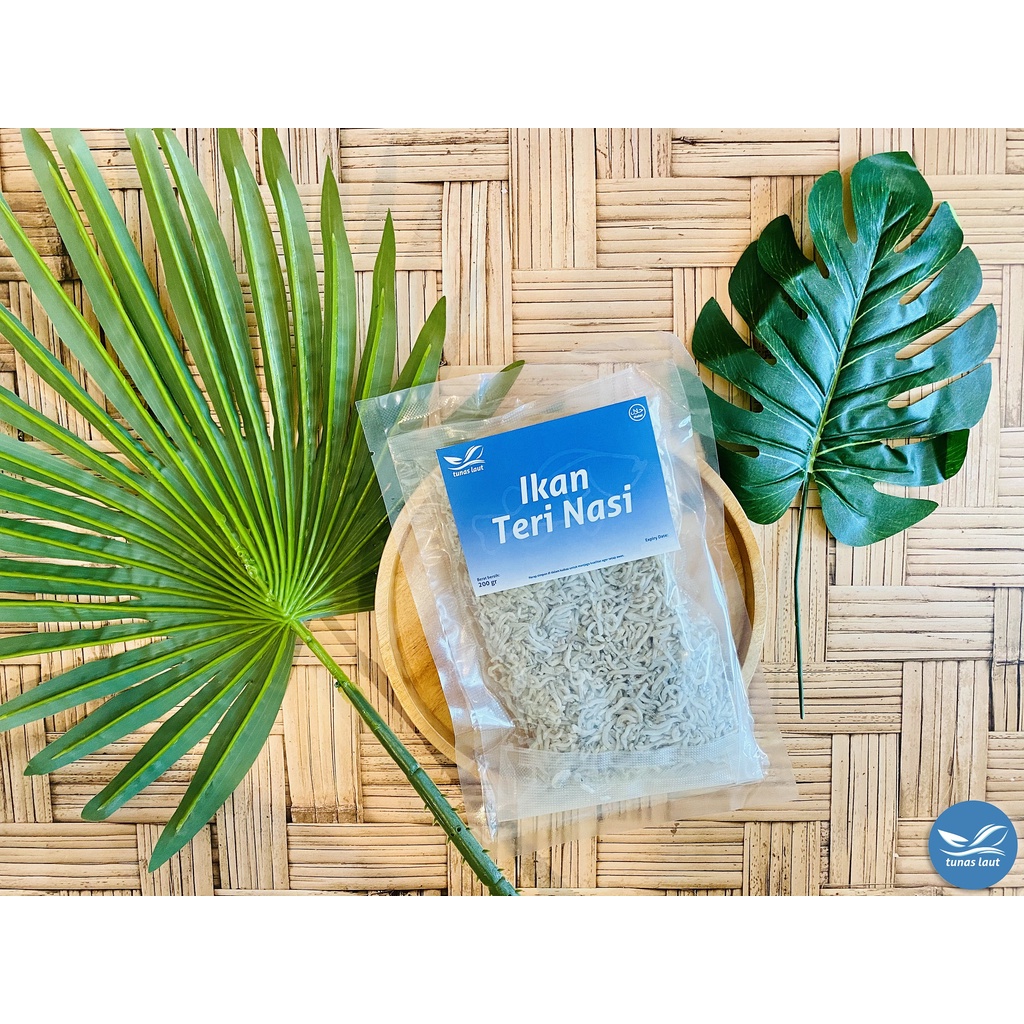

TUNAS LAUT Ikan Teri Nasi Medan Super IKAN ASIN Salted Fish 200Gr | TL-TERNAS1