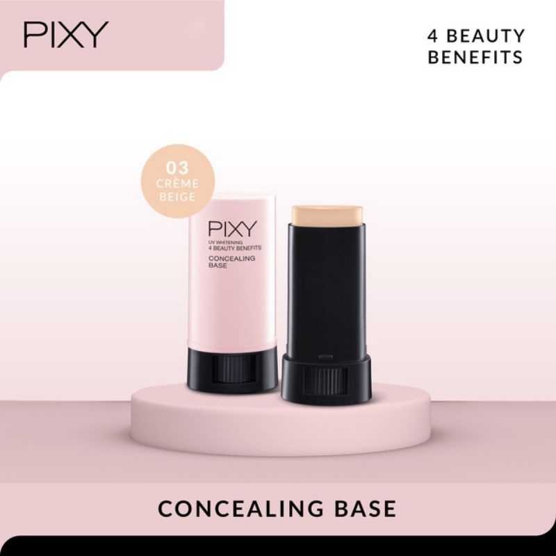 Pixy Concealing Base Oil UV Whitening 4 Beauty Benefit 9gr